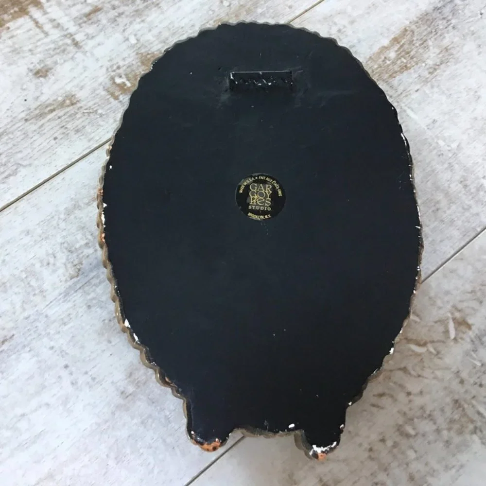 FIRM PRICE! Vintage Maple Leaf Framed Oval Mirror